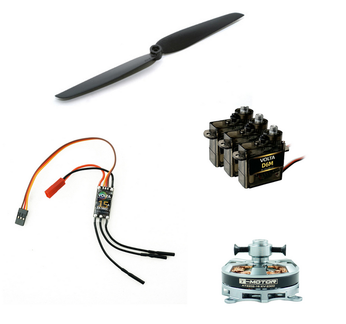 Set électronique pour gamme Mini Rc Factory